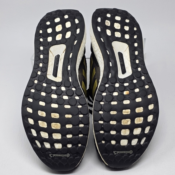Adidas UltraBoost 4.0 Mens Sz 8.5 DNA Running Shoes Black Gold FY9316 Pre-owned - Picture 8 of 10